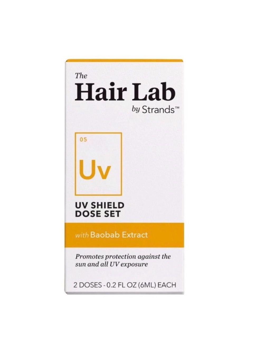Hair Lab by Strands UV Shield Dose Set Baobab Extract 2 Doses 0.2 fl oz each